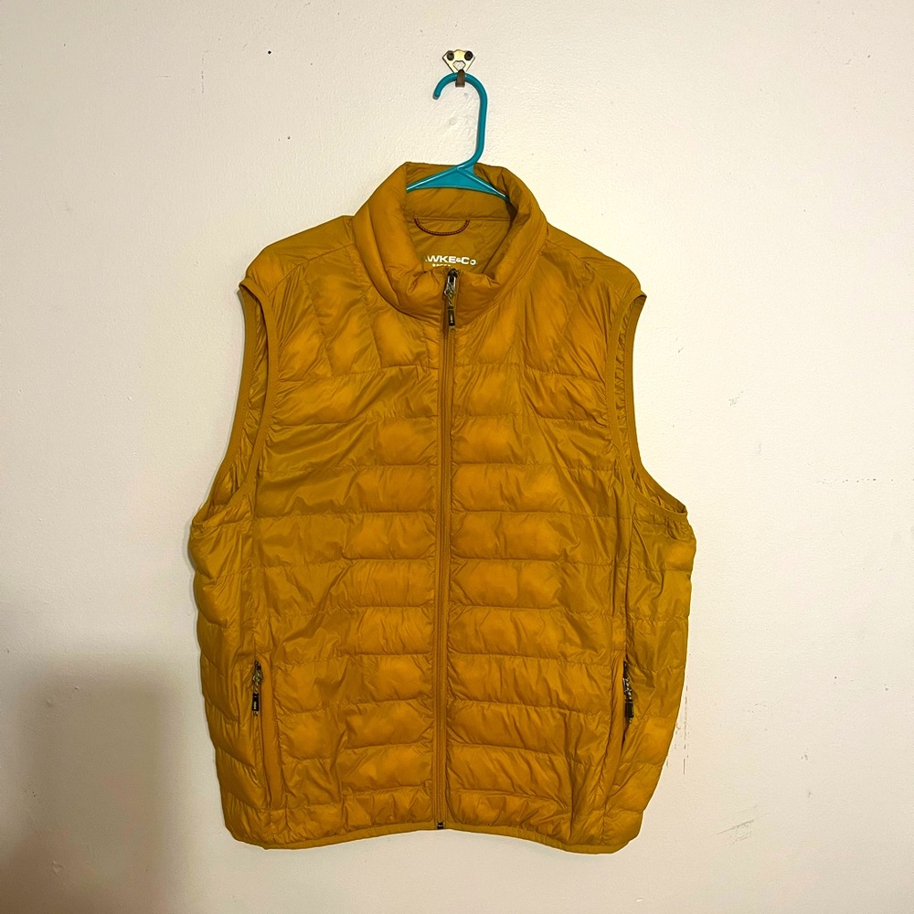 Fall Vest yellow